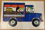 Market Truck Tile Puzzle